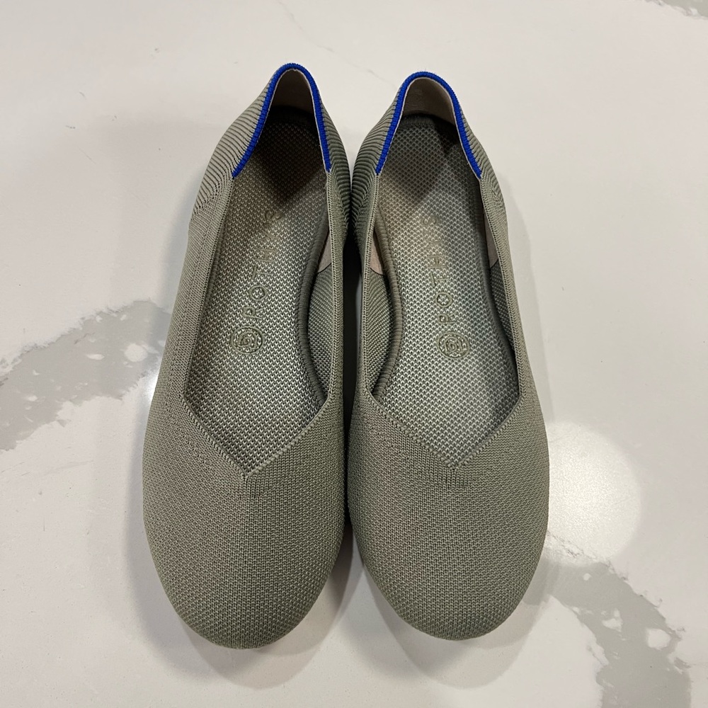 Rothy’s Mint Green Flats